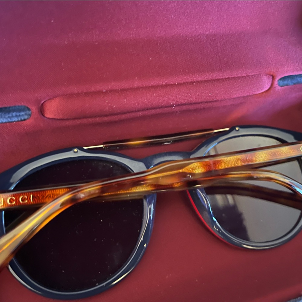 Gucci Brown Tortoiseshell Sunglasses